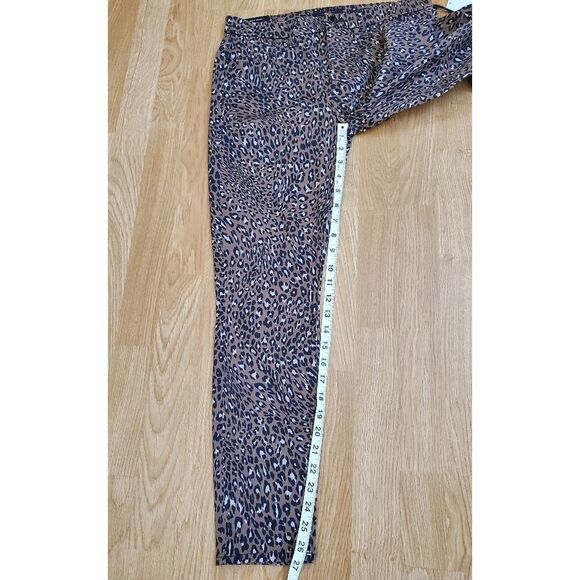 Jen7 Animal Printed Ankle Skinny Jeans - Picture 11 of 16